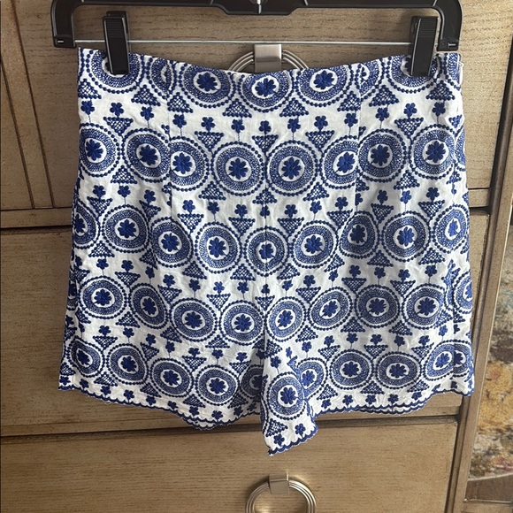 Zara high waisted embroidered shorts, size M, L, new - Picture 5 of 8